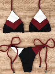 Elegant Strappy Swimsuit â€?Sun-Kissed