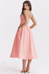 To Walk With Me Midi Dress