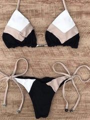 Elegant Strappy Swimsuit â€?Sun-Kissed