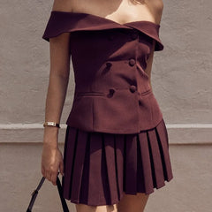Go Further Ahead Skirt Set