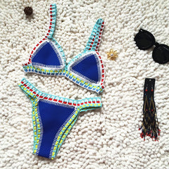 Boho High-Waist Bikini â€?Tropical Bloom