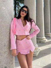 I'm Too Romantic Shorts Set