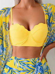 Floral Print Poolside Style