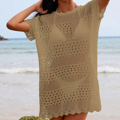 Lace Collar Breezy Kaftan