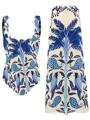 Elegant Strappy Swimsuit â€?Crisscross Style