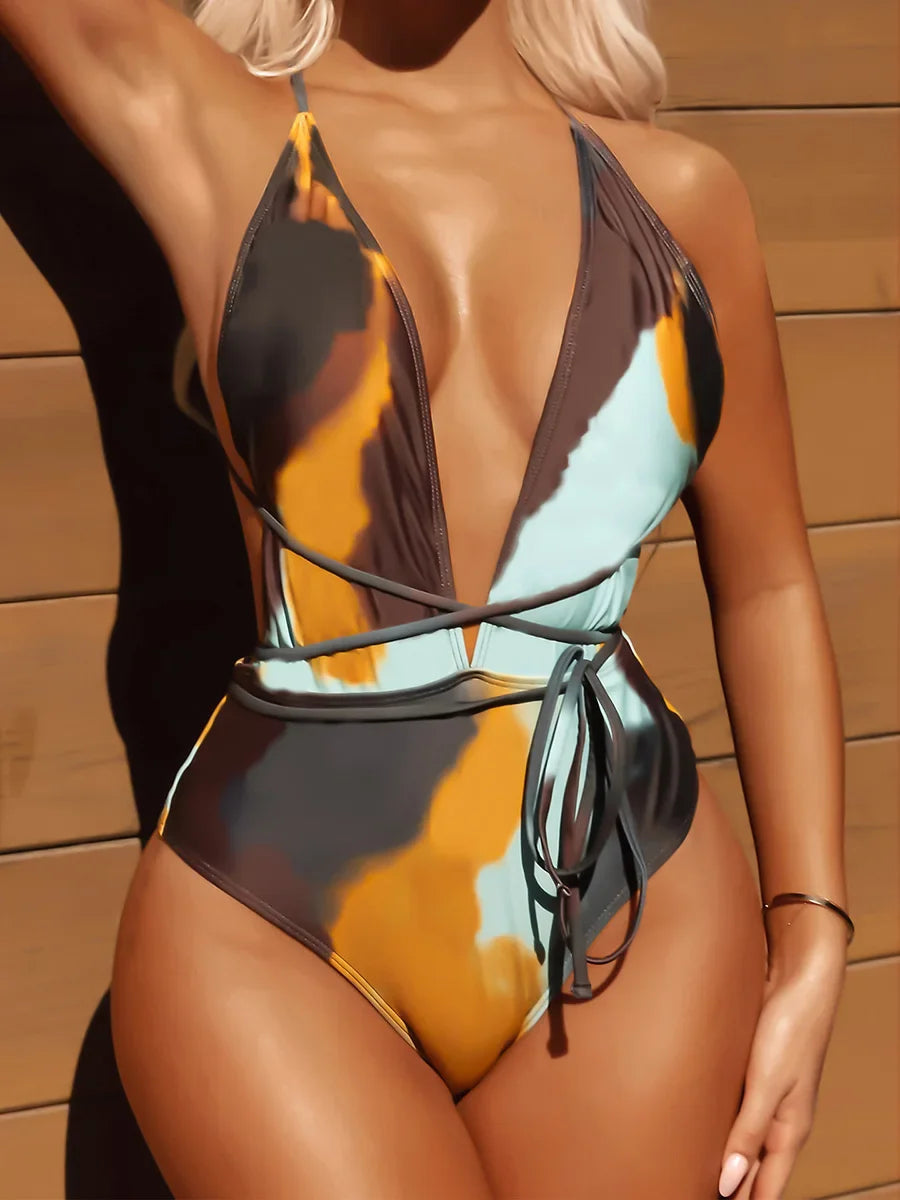 Tie Dye Mesh Overlay
