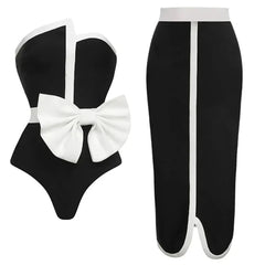 Boho High-Waist Bikini â€?Midnight Swim