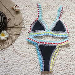 Boho High-Waist Bikini â€?Tropical Bloom