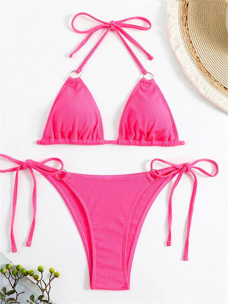 Boho Cut-Out Bikini â€?Ocean Escape