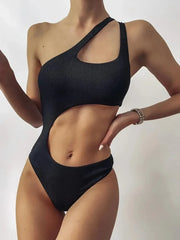 Asymmetric One Swim Dress
