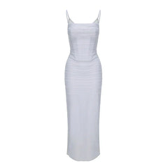 POSTO BODYCON MAXI Dress with STRAPS