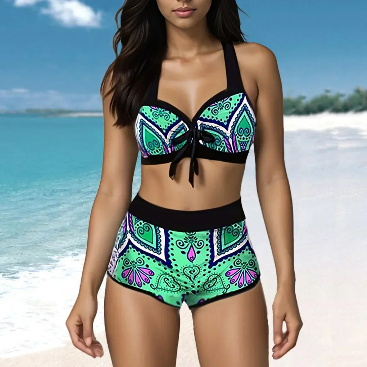 Minimalist Bikini â€?Floral Dream