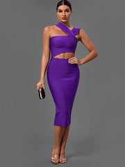 Answer That Echoes Midi Dress