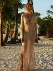 Crochet Rash Mesh Overlay