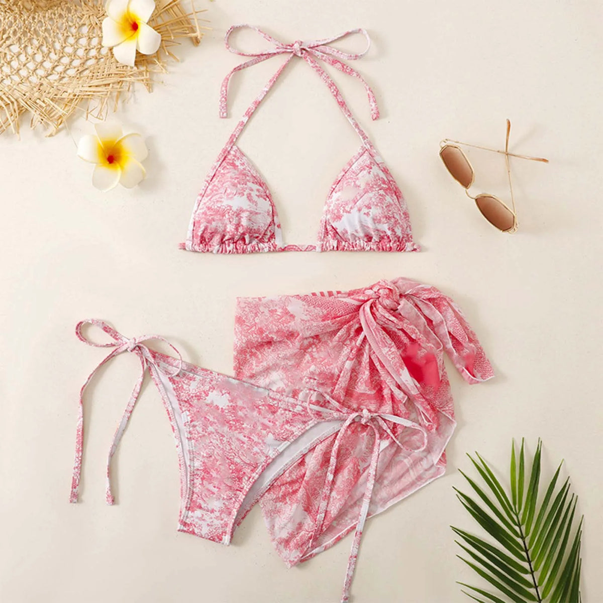 Boho Strappy Swimsuit â€?Crisscross Style