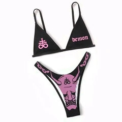 Boho High-Waist Bikini â€?Golden Hour