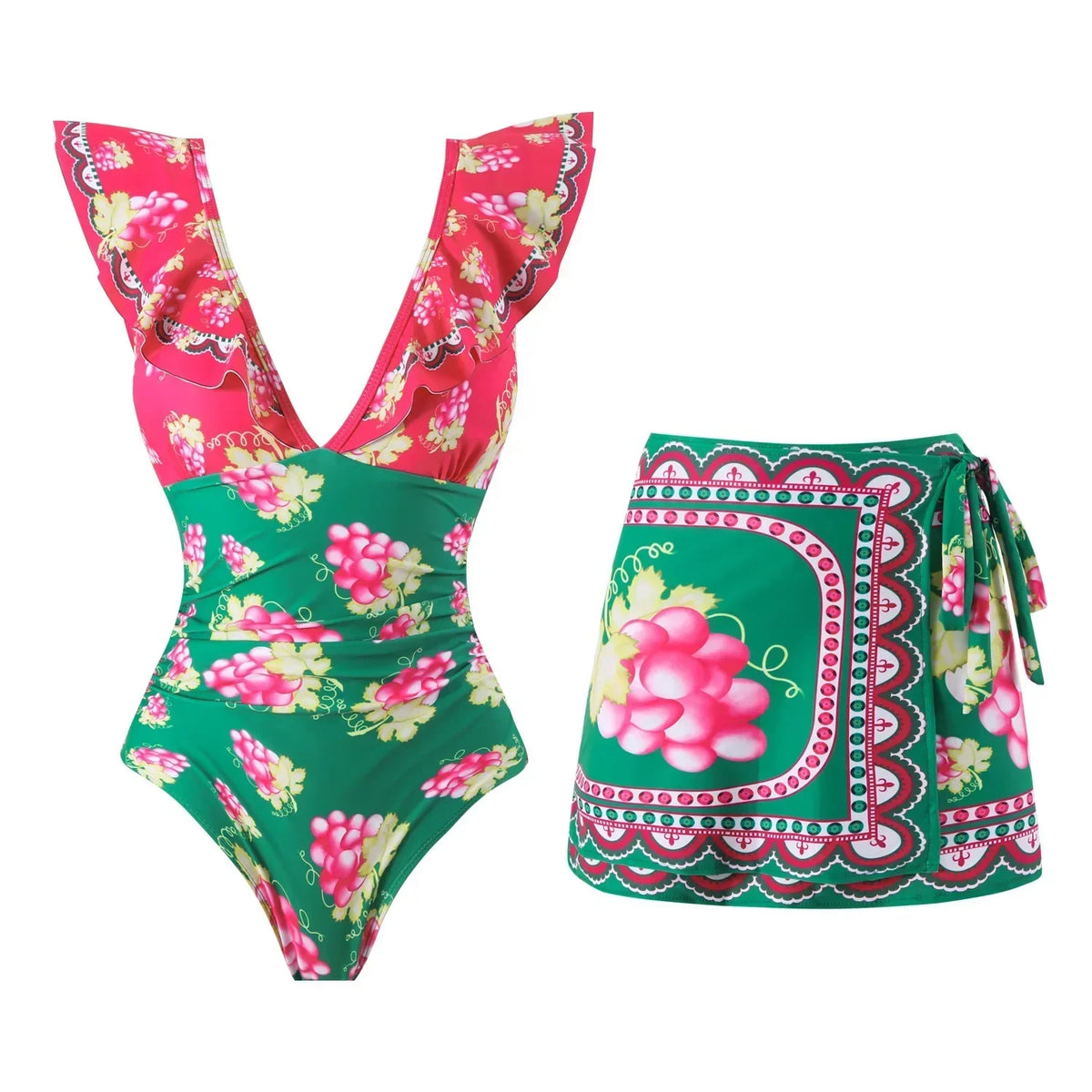 Bold Swimsuit â€?Floral Dream