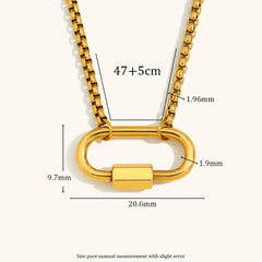 Softly She Strikes Pendant Necklace