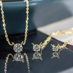 Love Me Loud Solitaire Necklace