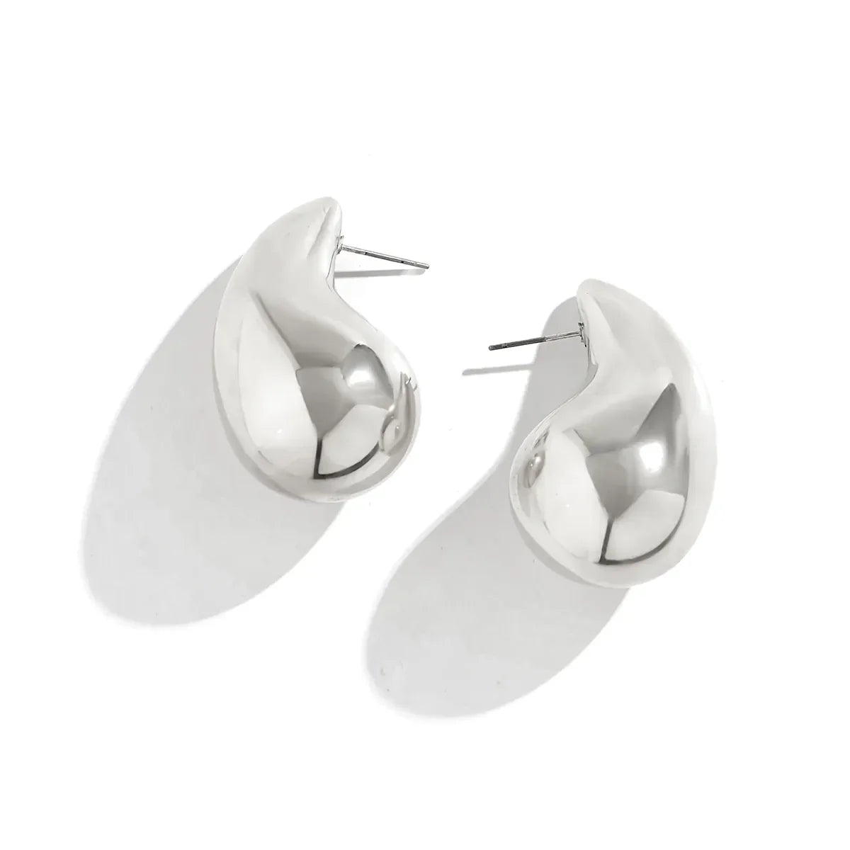 Pieces Are Falling Metal Earrings