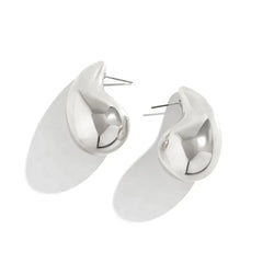 Pieces Are Falling Metal Earrings