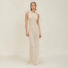 Knitted Hollow Breezy Kaftan