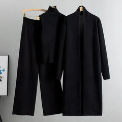 Willow Women's Three-Piece Cardigan And Pants Set