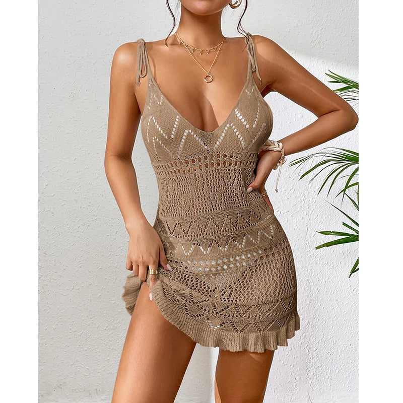 Halter Tight Breezy Kaftan