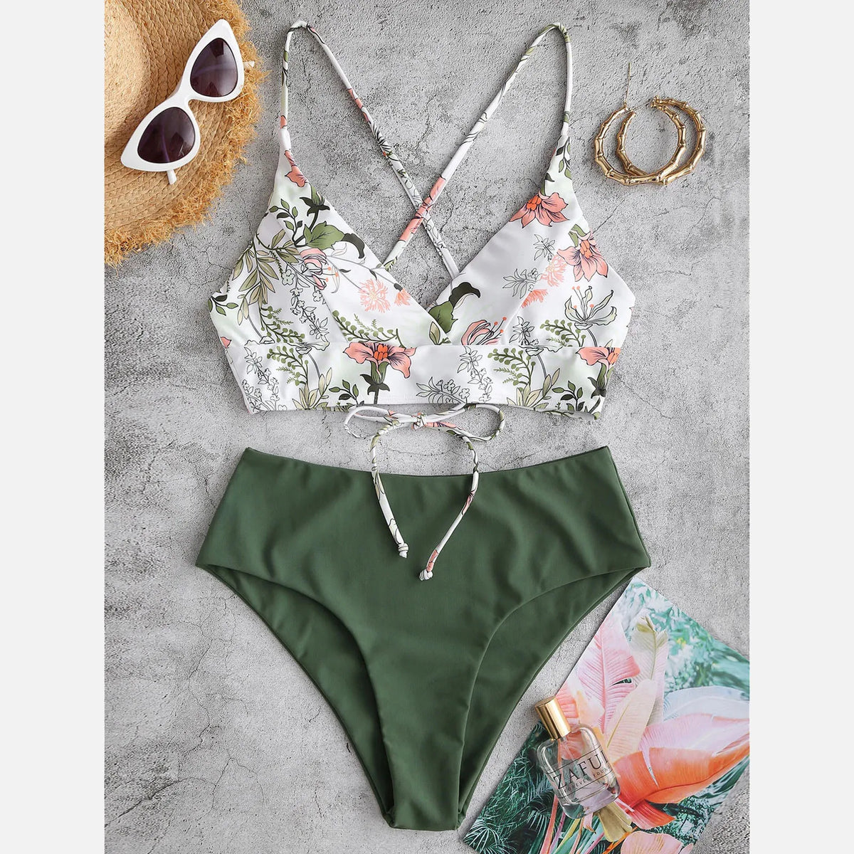 Allure Triangle Bikini â€?Satin Glow
