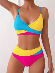 Patchwork String Beach Cover-Up