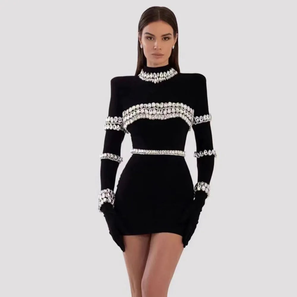 Remembered For Your Art Mini Dress