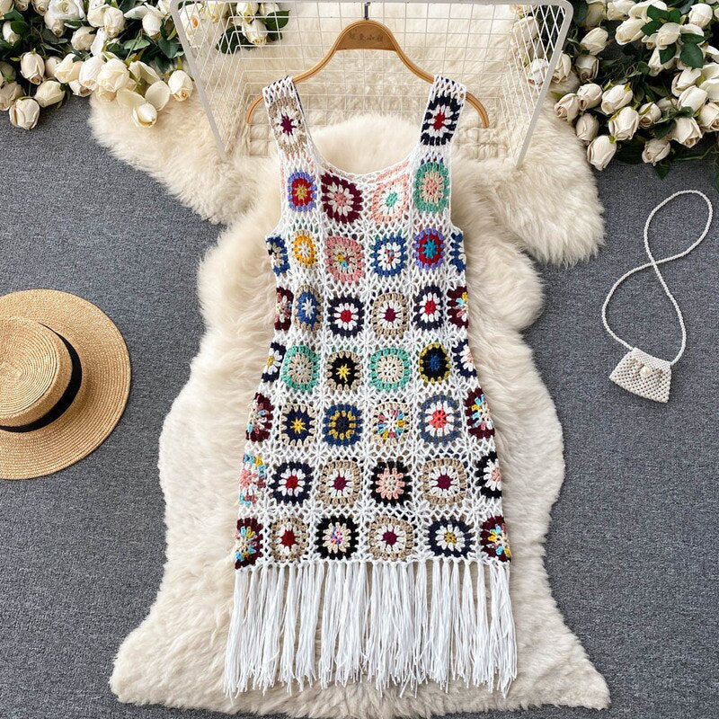 Bohemian Party Midi Dress