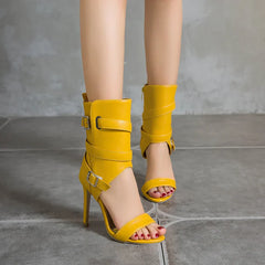 Girl Like Me Don't Cry Mid-Calf Sandals