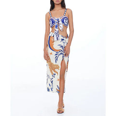 Bold Strappy Swimsuit â€?Wave Rider