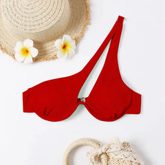 Chic High-Waist Bikini â€?Wave Rider