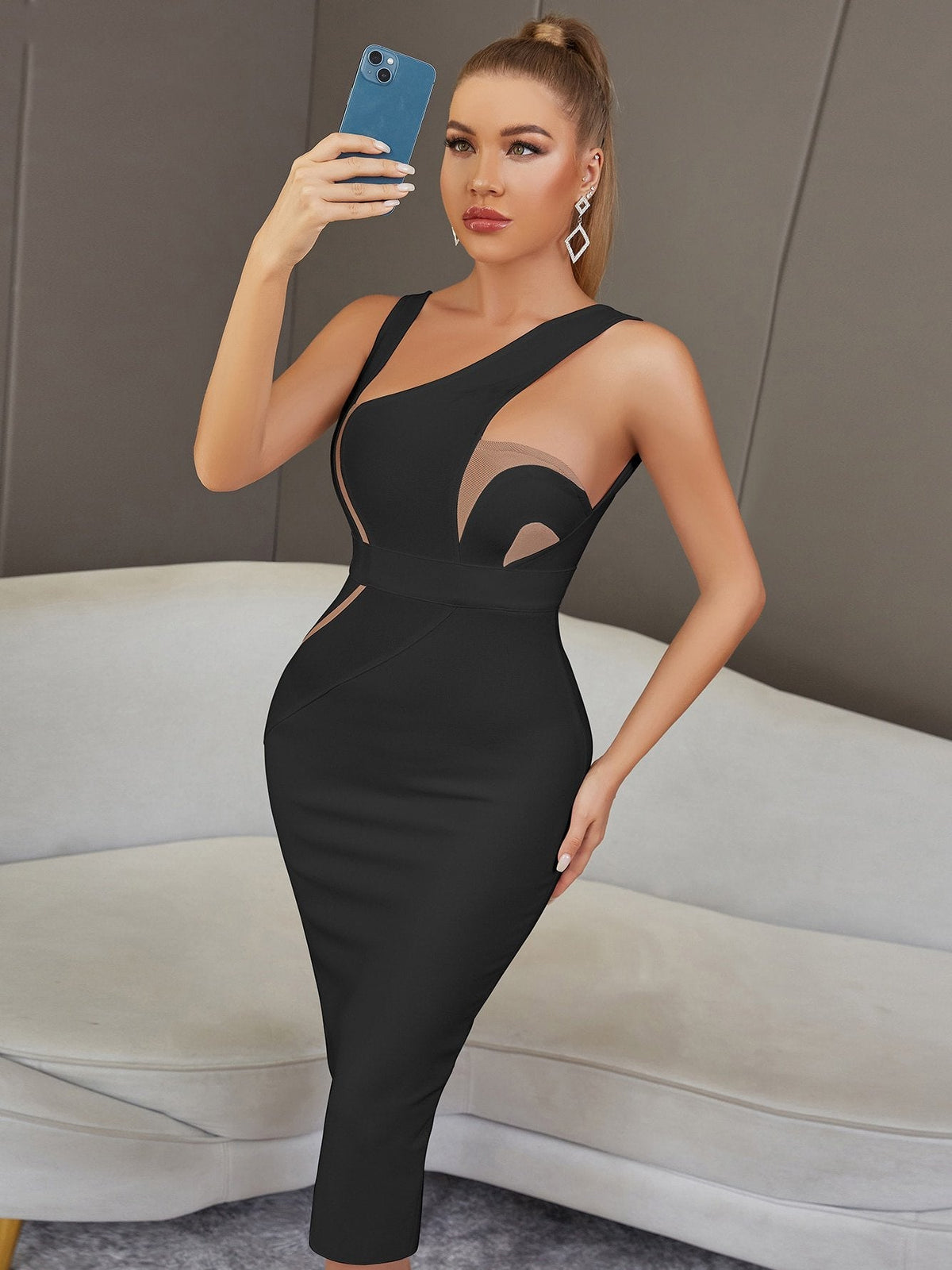 Pretty Sure Pretty Midi Dress