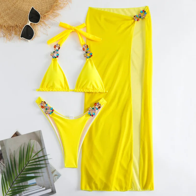 Chic Two-Piece Set â€?Midnight Swim