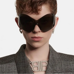 Play Me Once Oversized Sunglasses