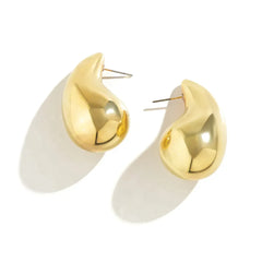 Pieces Are Falling Metal Earrings