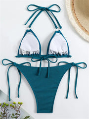 Boho Cut-Out Bikini â€?Ocean Escape