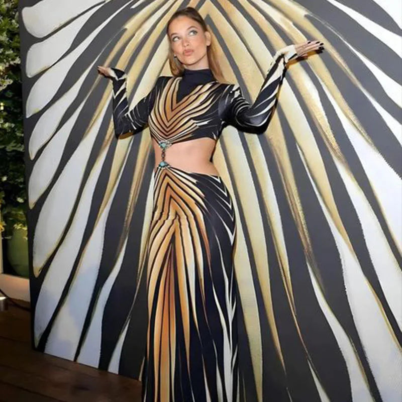 Glam In Motion Long Dress