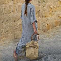Yvonneâ„?- Striped Maxi Dress