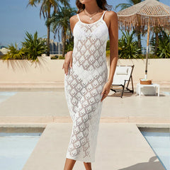 Holiday Backless Beach Cover-Up