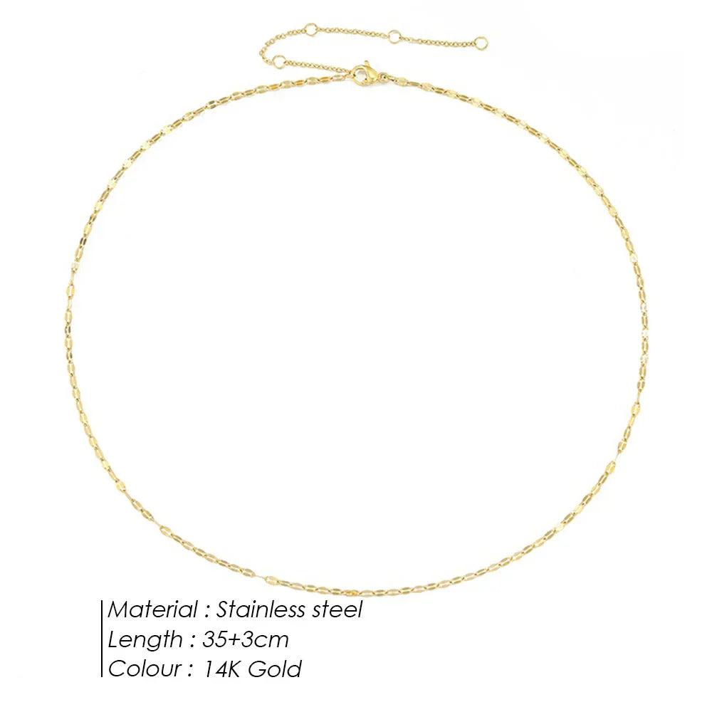 Living In The Tears Chain Necklace