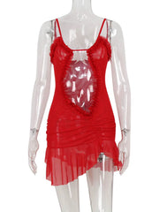 There In Time Of Need Mini Dress