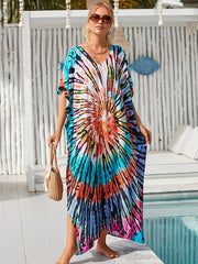 Tie Dye Mesh Overlay