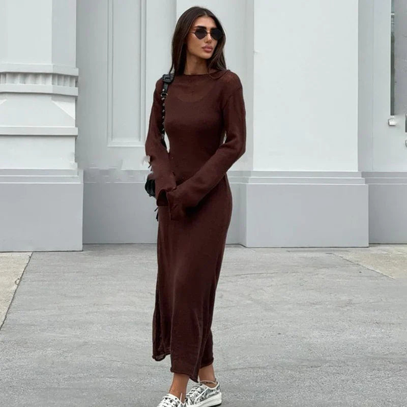 Elegant Solid Crochet Layer