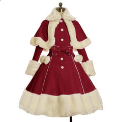 Snowfall Serenade Midi Dress