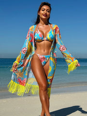 Tassel Drape Breezy Kaftan