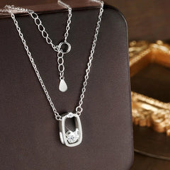 Leave Them Staring Pendant Necklace
